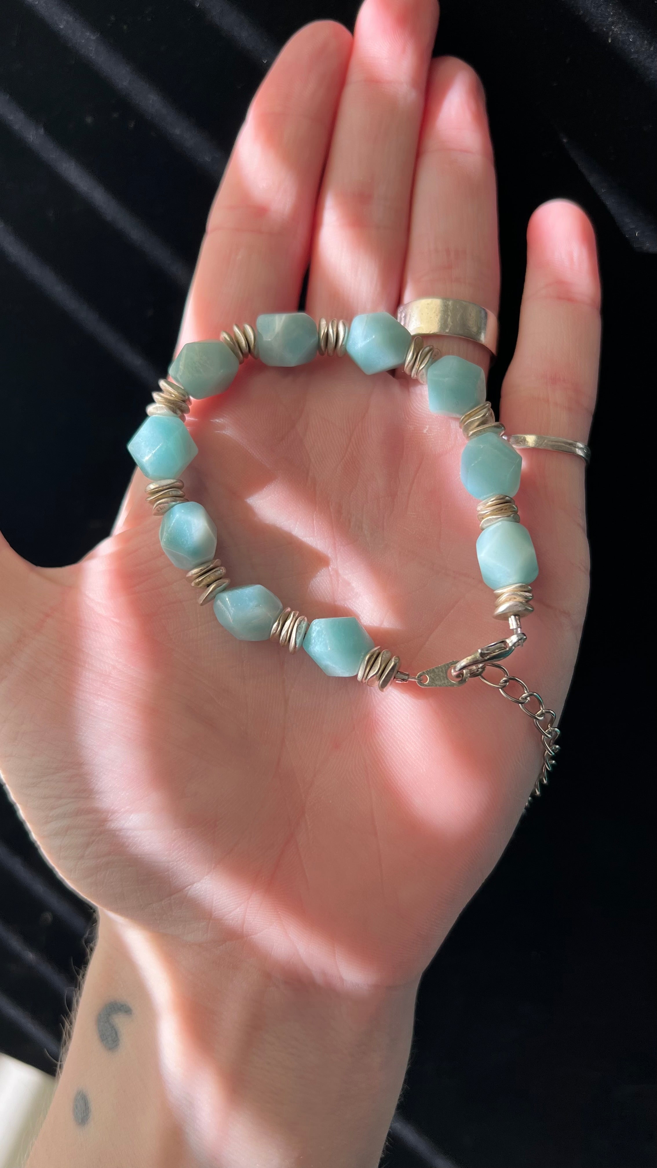 Amazonite Bead Bracelet