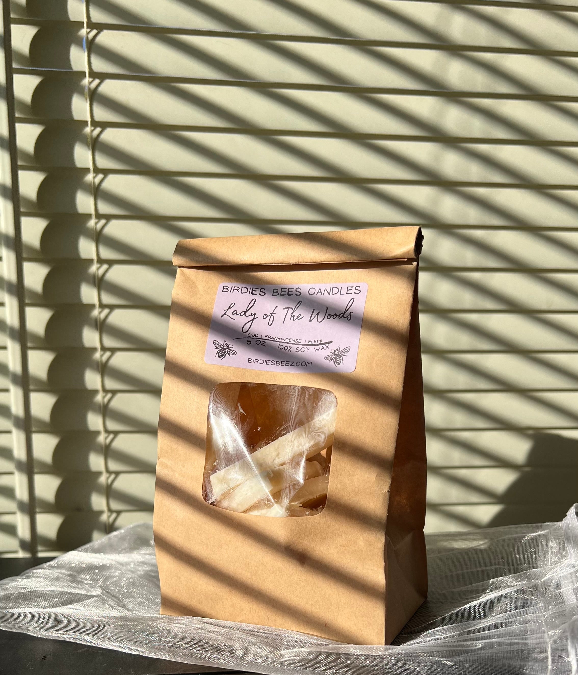 5 oz. Wax Bark Baggie