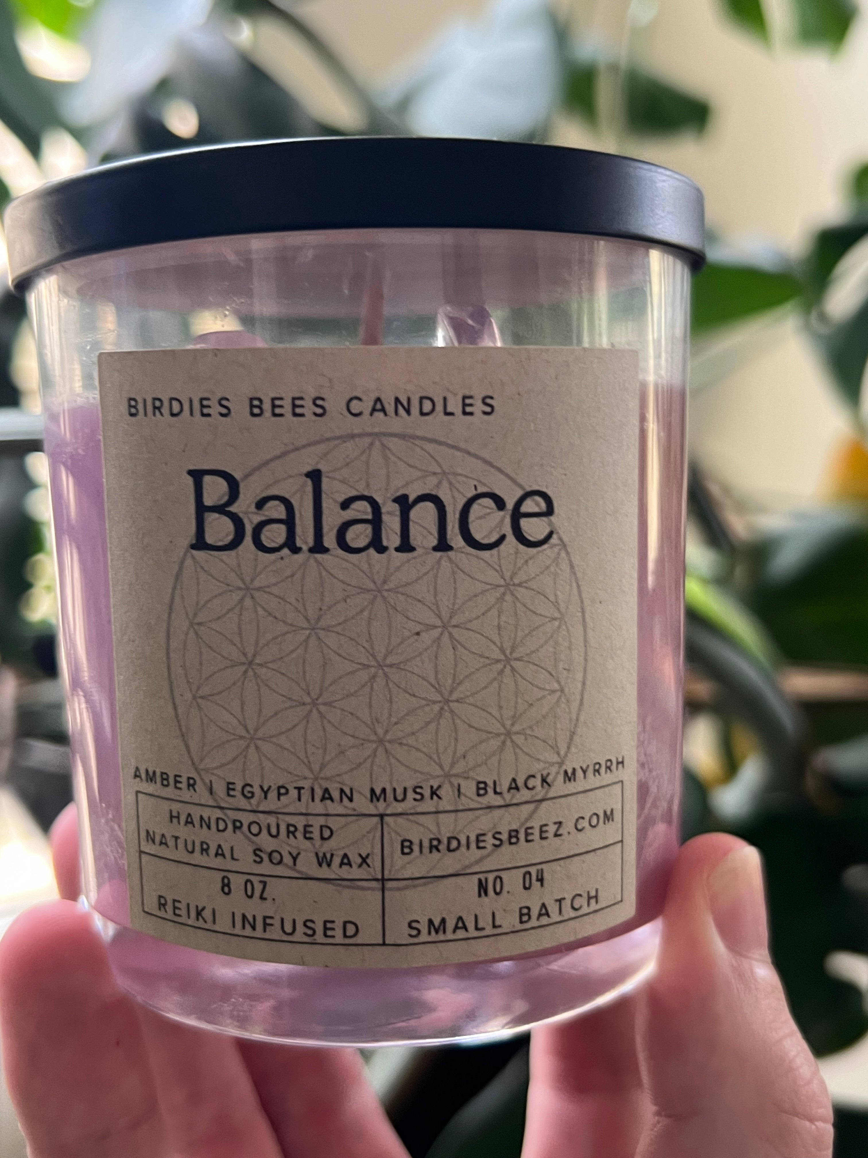 Balance Candle 8 oz. | Amber, Egyptian Musk & Black Myrrh
