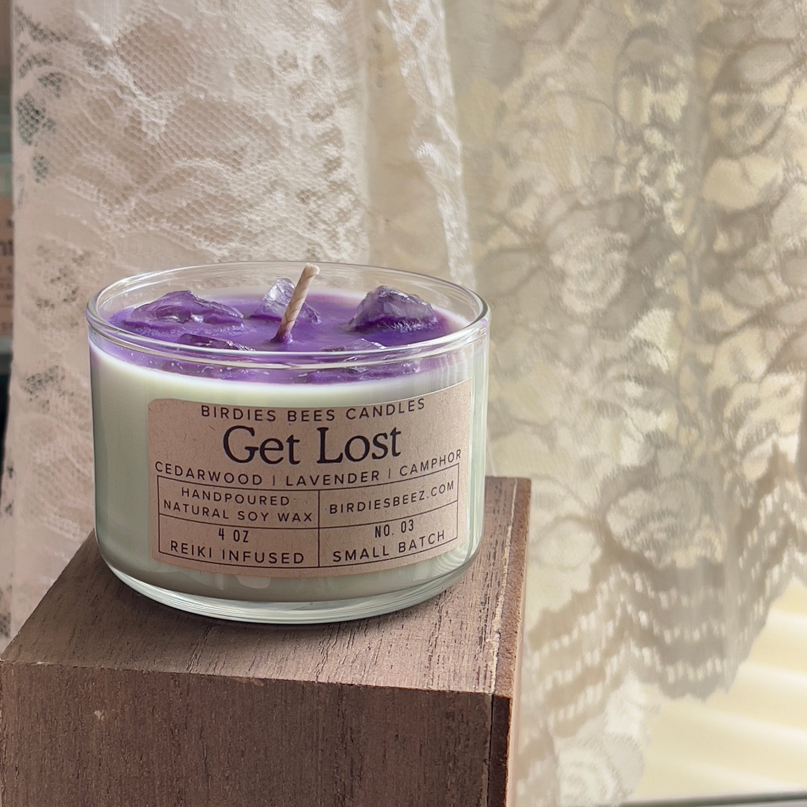 Get Lost Candle 4 oz. | Camphor, Cedarwood & Pine Scent