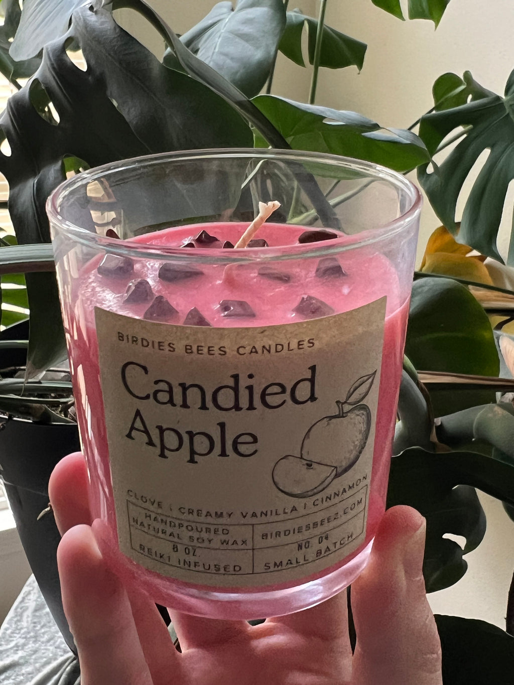 Candied Apple Candle 8 oz. | Clove, Creamy Vanilla & Cinnamon