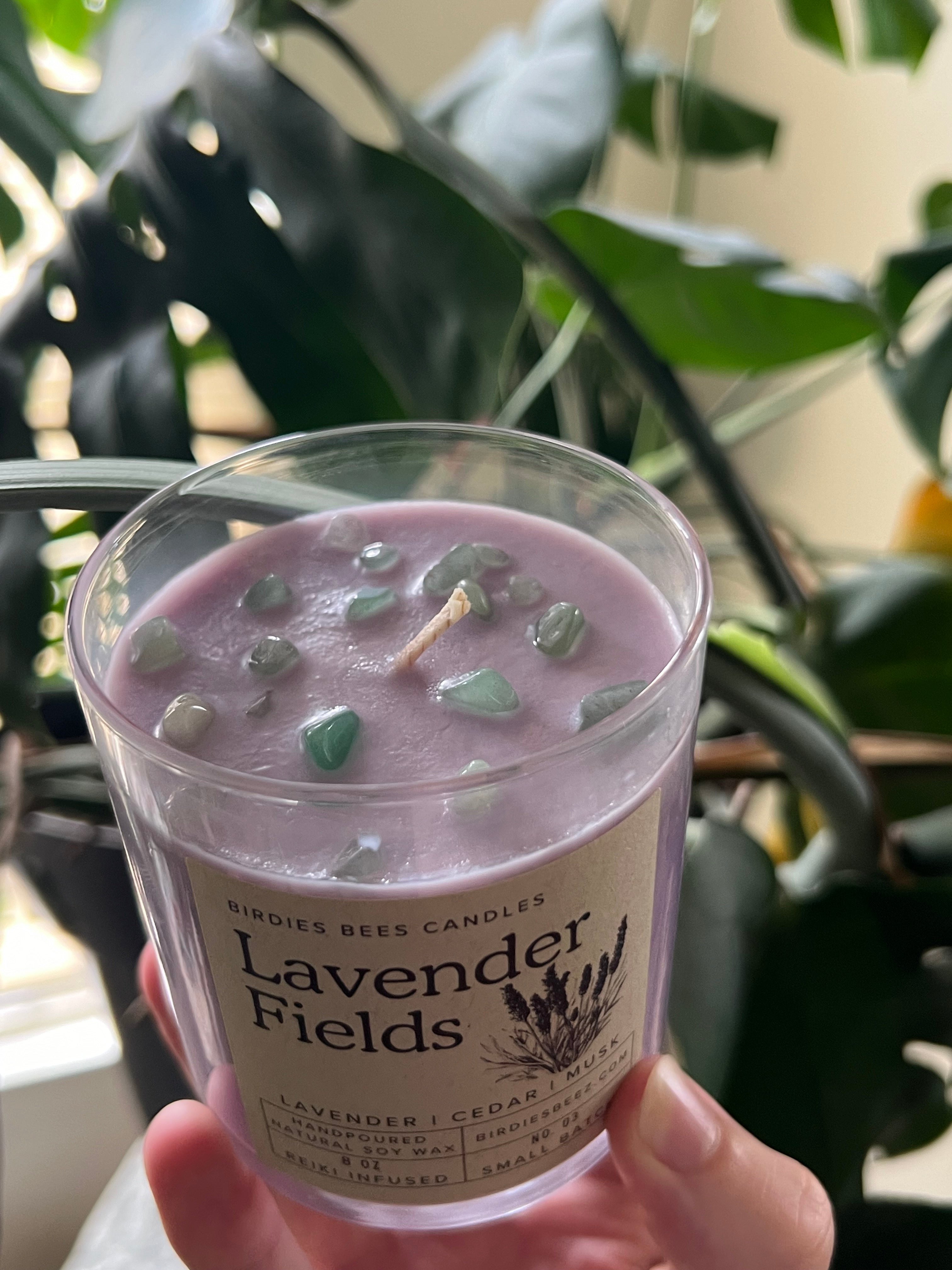 Lavender Fields Candle 8 oz. | Lavender, Eucalyptus & Cedar Scen
