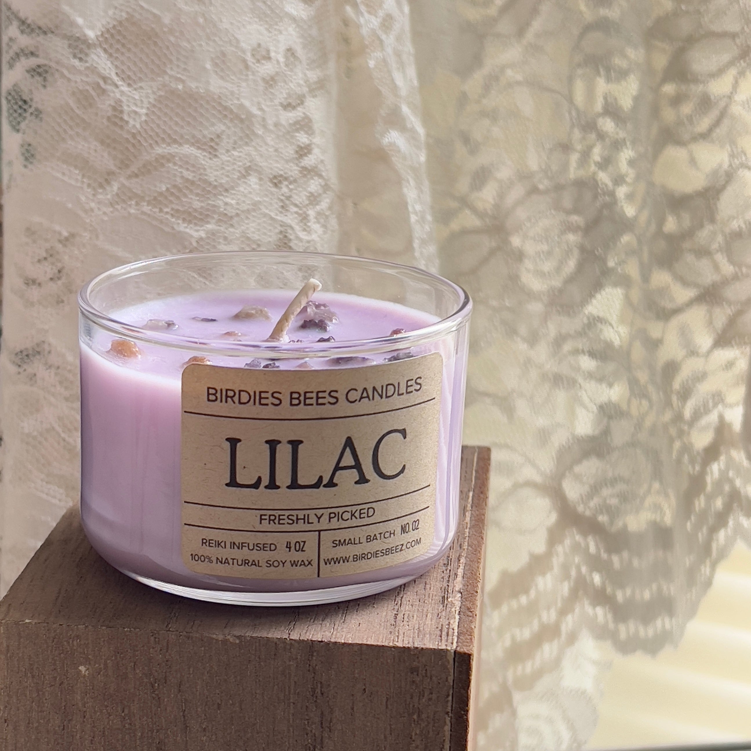 Lilac Candle 4 oz. | Fresh Floral Spring Scent