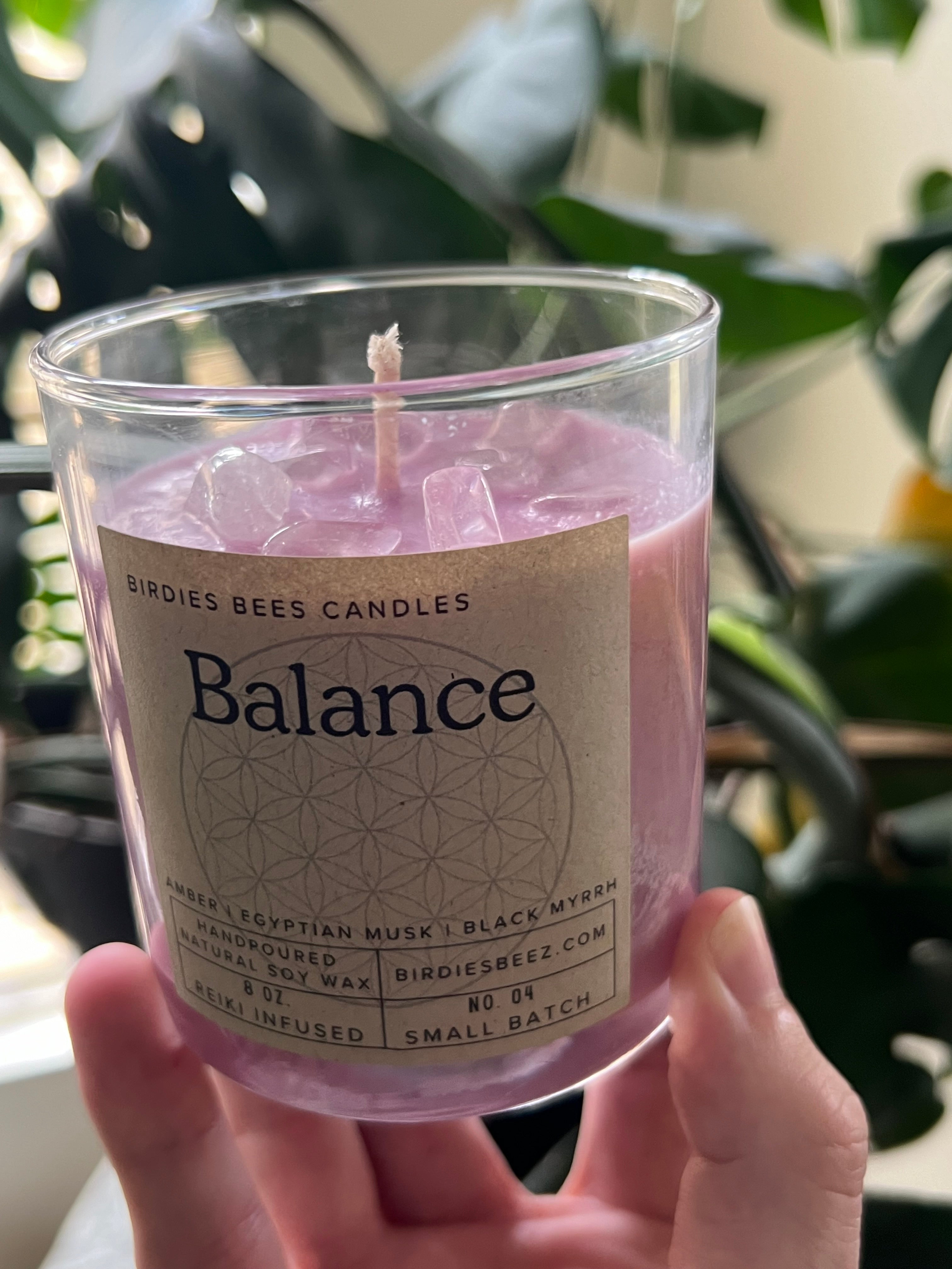Balance Candle 8 oz. | Amber, Egyptian Musk & Black Myrrh